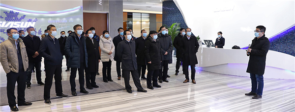 北京市代表团莅临kaiyun开云官方网站公司参观调研